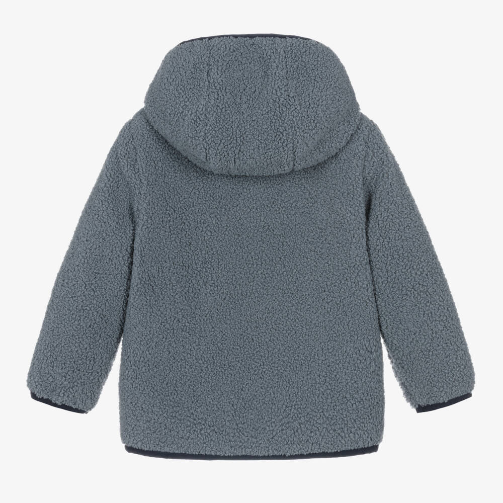 Mayoral-Boys Sky-Hued Double-Faced Jacket | Childrensalon Outlet