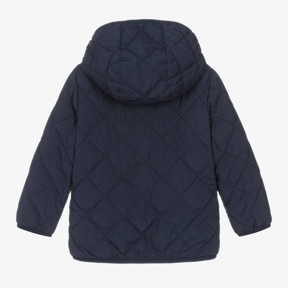 Mayoral-Boys Sky-Hued Double-Faced Jacket | Childrensalon Outlet