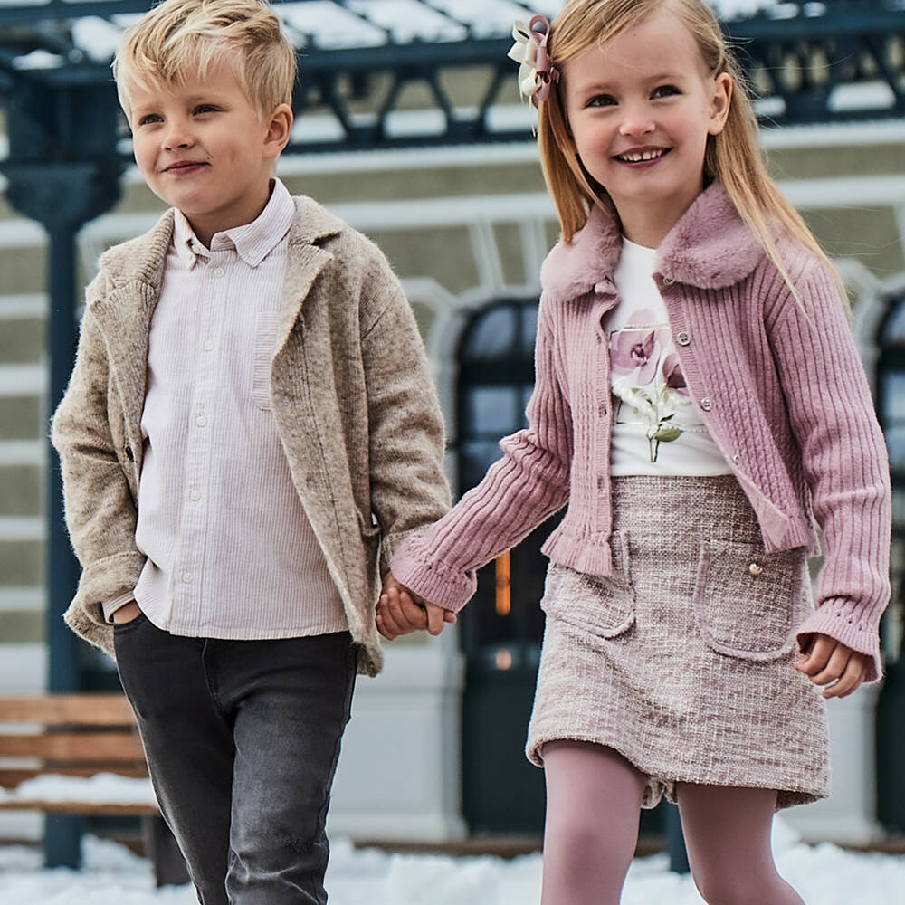 Mayoral-Boys Slim Black Denim Trousers | Childrensalon Outlet