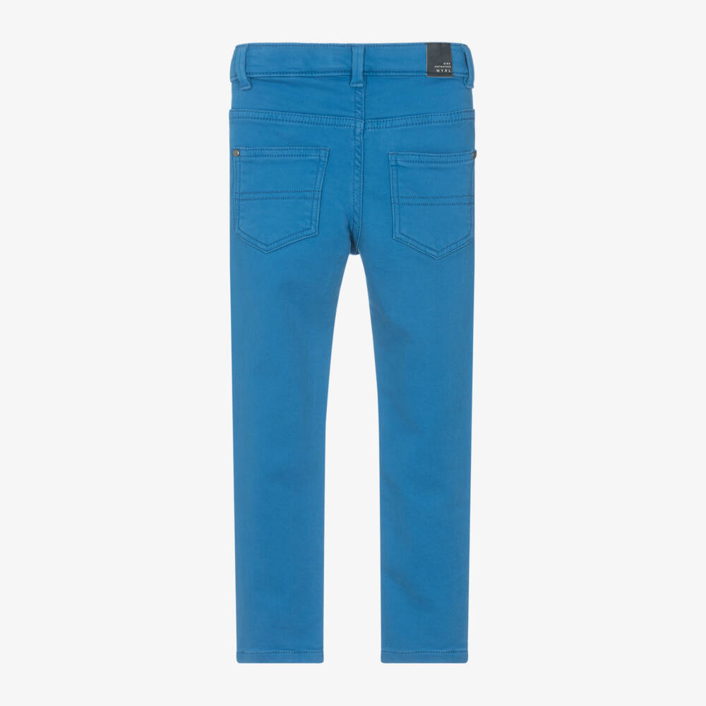 Mayoral-جينز دنيم سليم فيت لون أزرق للأولاد | Childrensalon Outlet