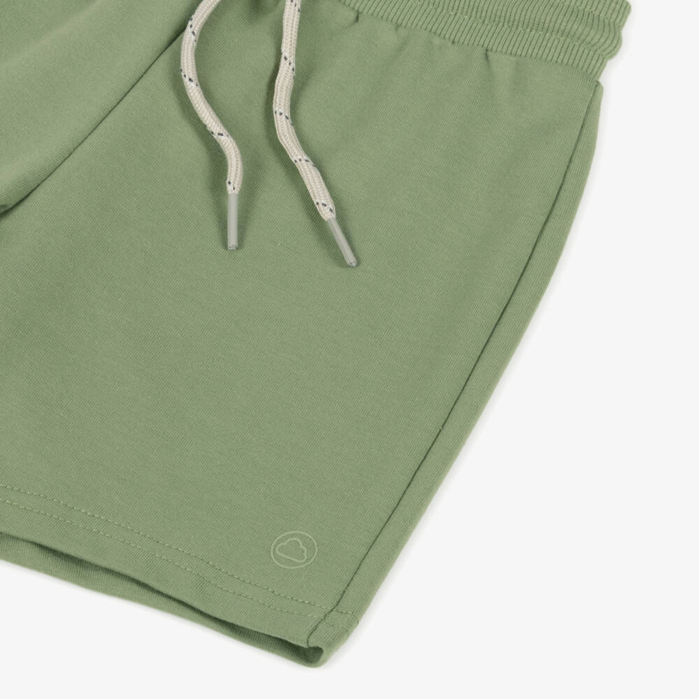 Mayoral-Boys Soft Green Knit Shorts | Childrensalon Outlet