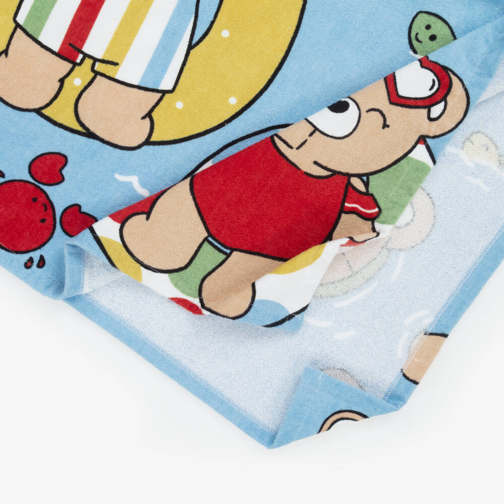 Mayoral Newborn-Boys Soft Sky Bear Poncho | Childrensalon Outlet