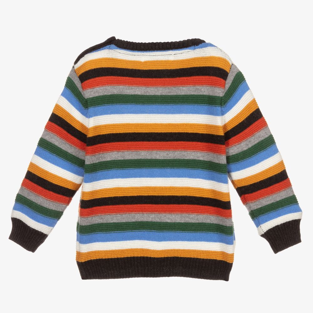 Mayoral-Хлопковый джемпер в полоску для мальчиков | Childrensalon Outlet