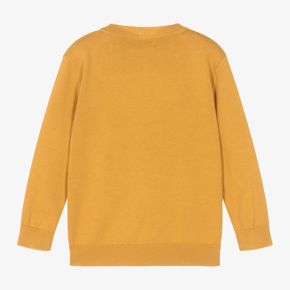 Mayoral-Светлый хлопковый вязаный пуловер для мальчиков | Childrensalon Outlet