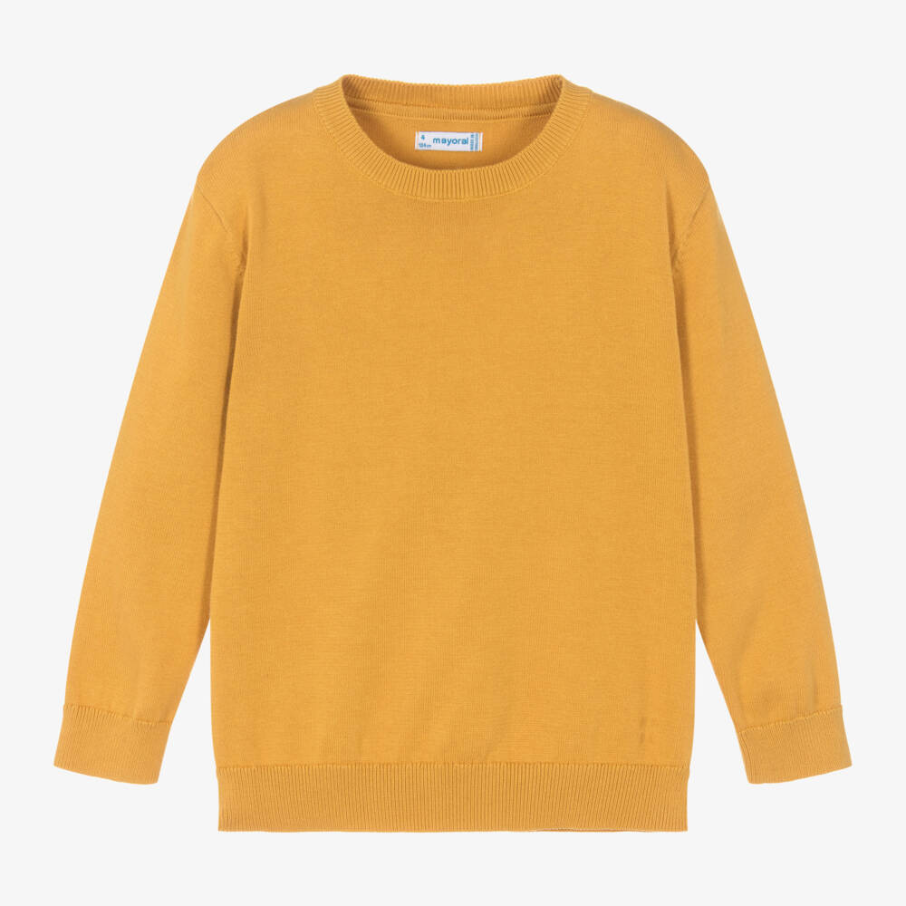 Mayoral-Boys Sunlit Cotton Knit Pullover | Childrensalon Outlet