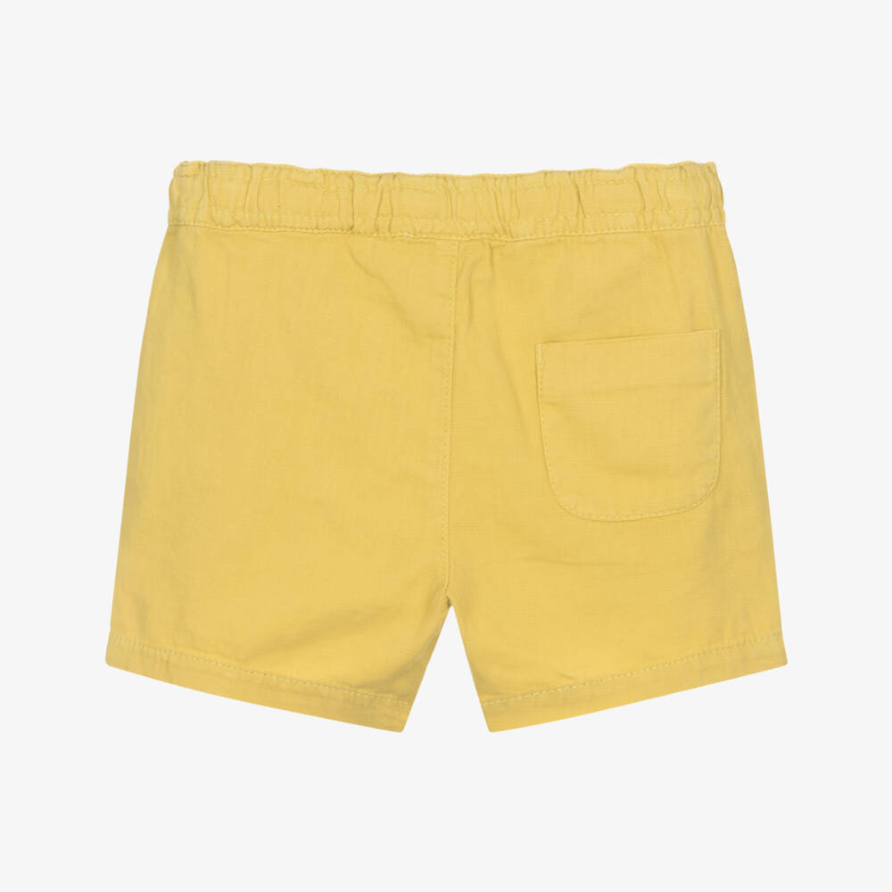 Mayoral-Boys Sunlit Linen Blend Shorts | Childrensalon Outlet