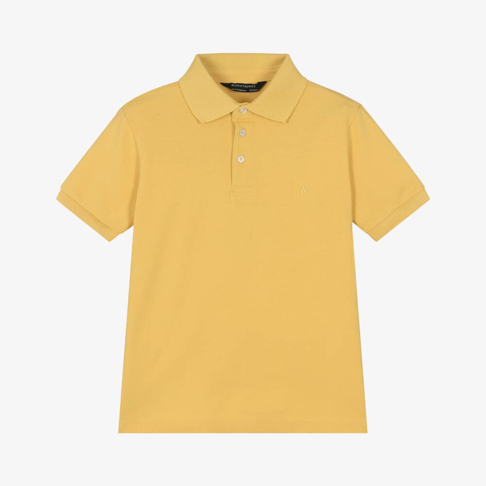 Mayoral Nukutavake-Boys Sunny Cotton Knit Polo | Childrensalon Outlet