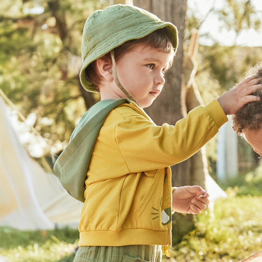 Mayoral-Boys Sunny Tiger Hooded Jacket | Childrensalon Outlet