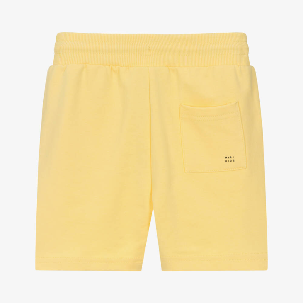 Mayoral-Boys Sunshine Soft Knit Shorts | Childrensalon Outlet