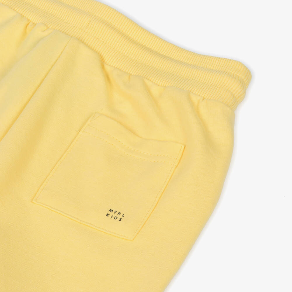 Mayoral-Boys Sunshine Soft Knit Shorts | Childrensalon Outlet