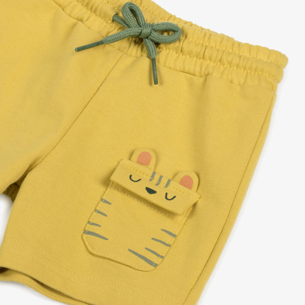 Mayoral-Boys Sunshine Tiger Print Shorts | Childrensalon Outlet