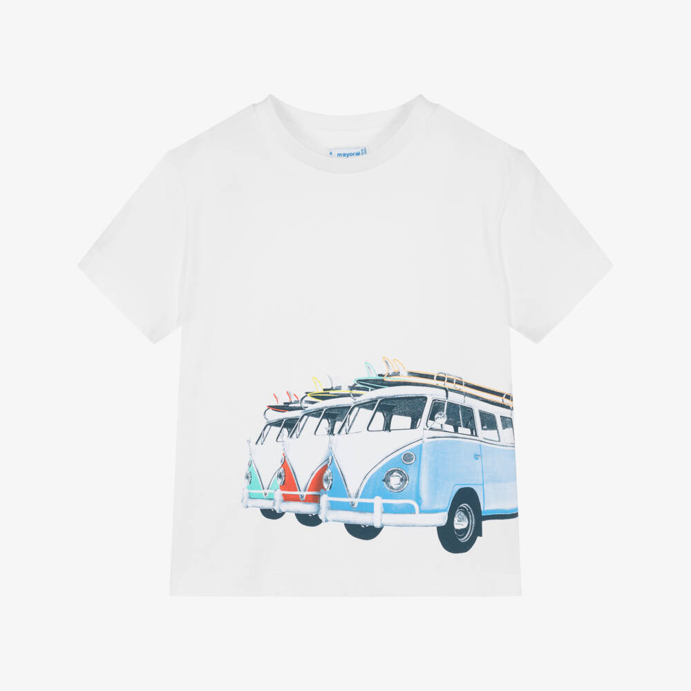 Mayoral-Футболка из хлопка с серфингом для мальчиков | Childrensalon Outlet