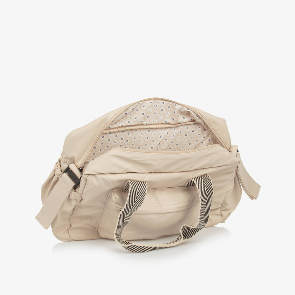 Mayoral Newborn-Boys Tan Faux Leather Tote | Childrensalon Outlet