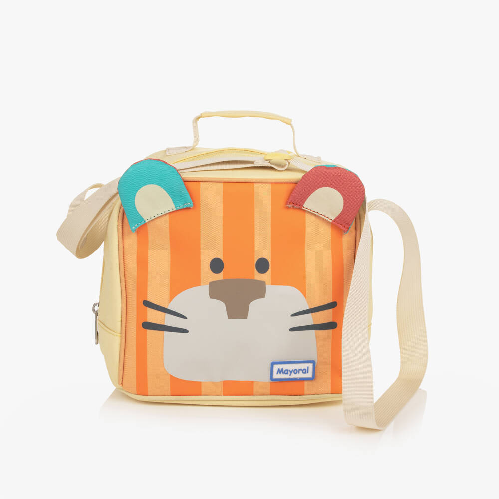 Mayoral Newborn-Boys Tiger Orange Lunch Bag | Childrensalon Outlet