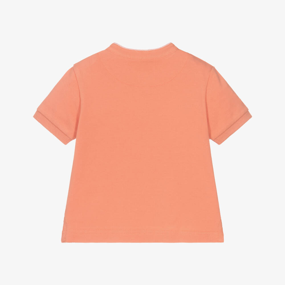 Mayoral-Boys Vibrant Cotton Collar-Free Polo | Childrensalon Outlet