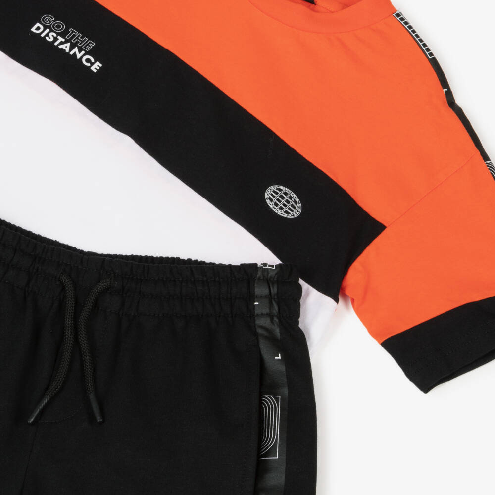 Mayoral Nukutavake-Boys Vibrant Cotton Jersey Outfit | Childrensalon Outlet