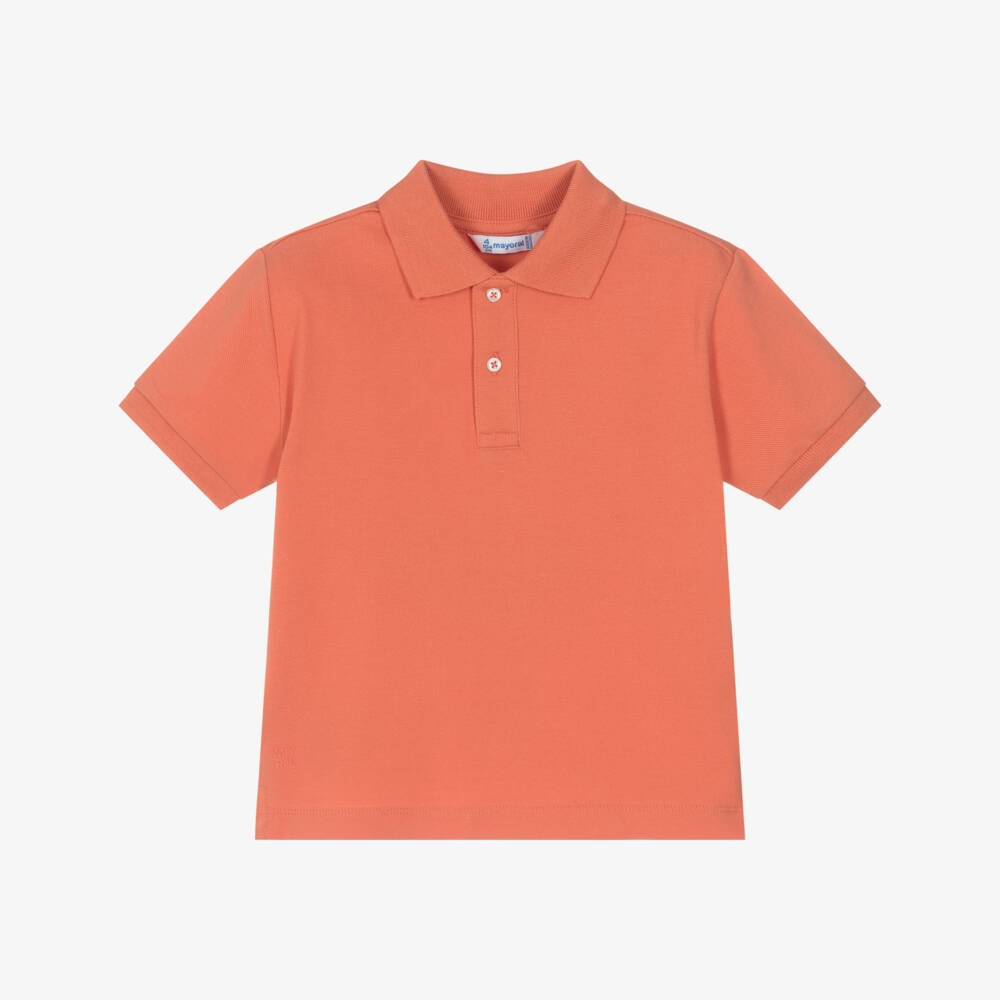 Mayoral-Boys Vibrant Cotton Piqué Polo | Childrensalon Outlet