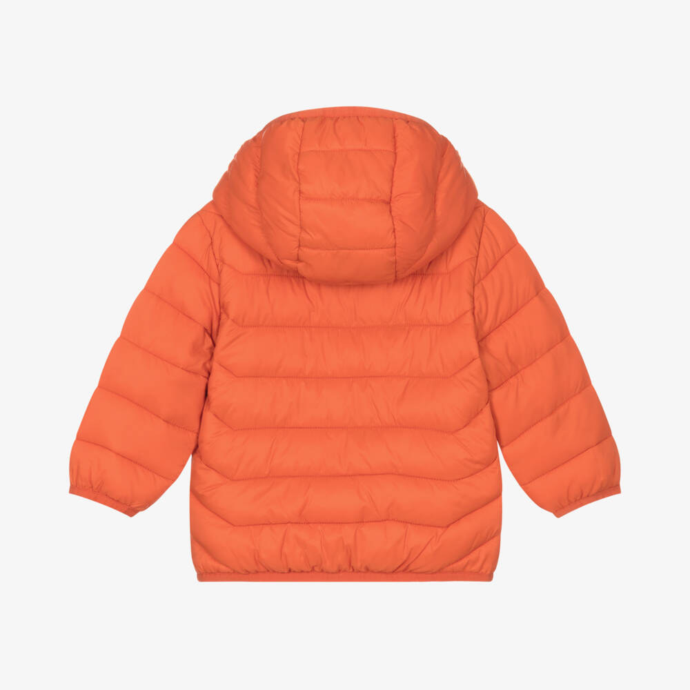 Mayoral-جاكيت بافر لون برتقالي فاتح للأولاد | Childrensalon Outlet