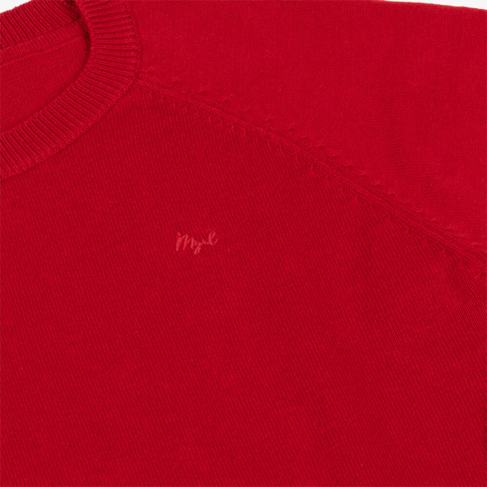 Mayoral-Boys Vibrant Red Pullover | Childrensalon Outlet