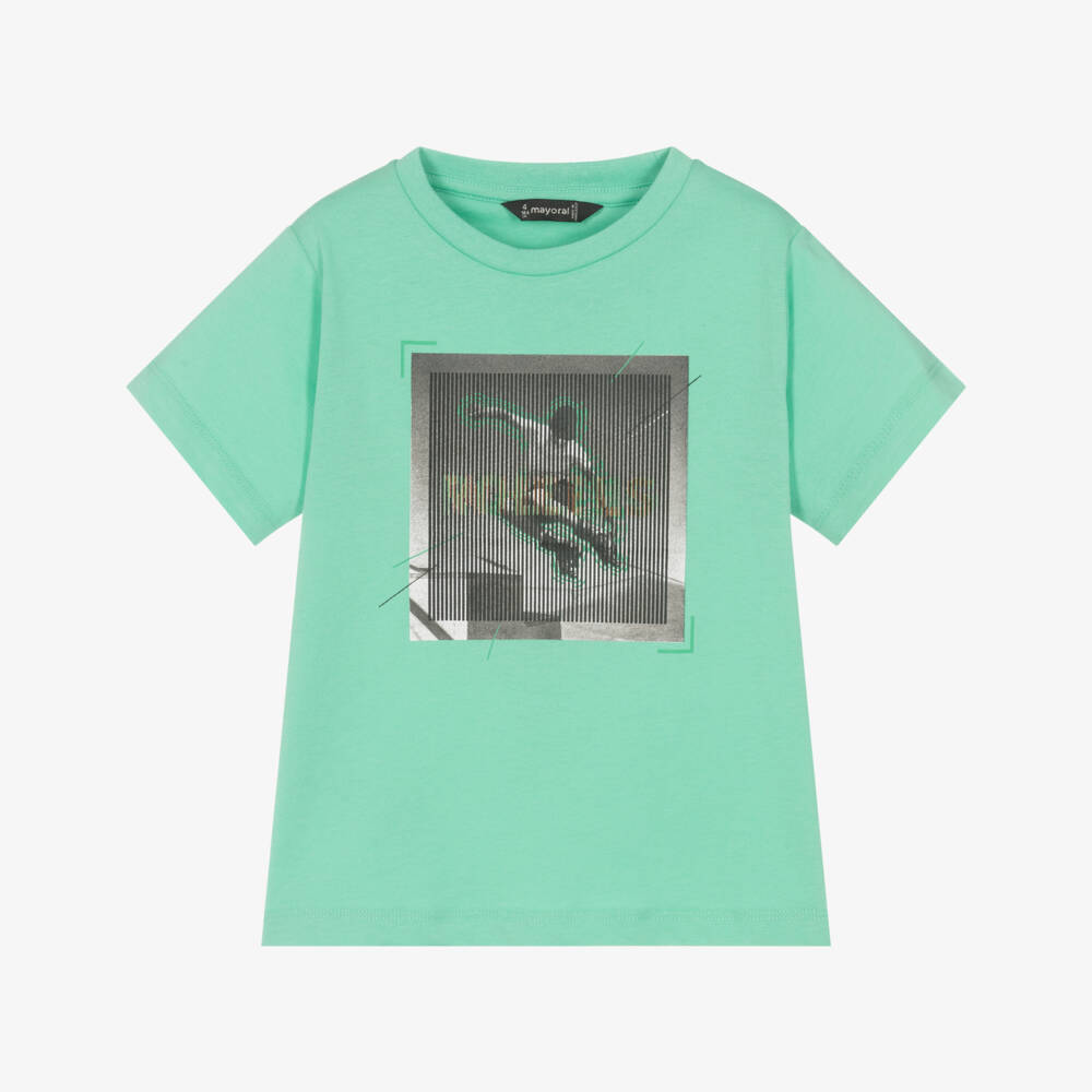Mayoral-Boys Vibrant Skate Graphic Tee | Childrensalon Outlet