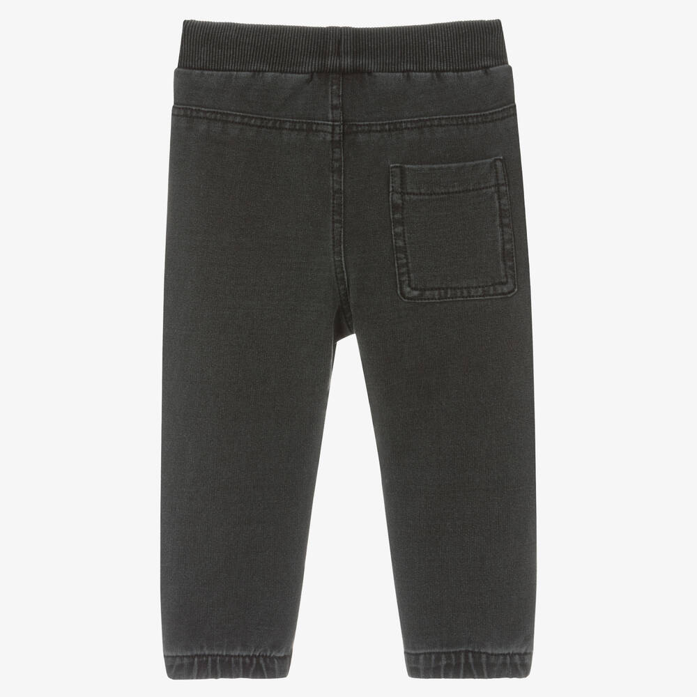 Mayoral-Серые хлопковые джоггеры с эффектом потертости | Childrensalon Outlet