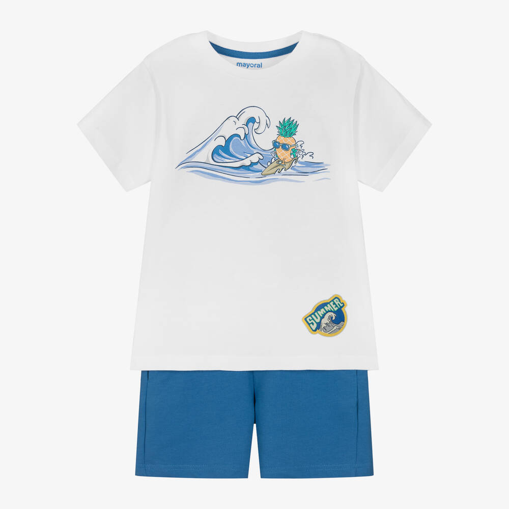 Mayoral Shorts - White