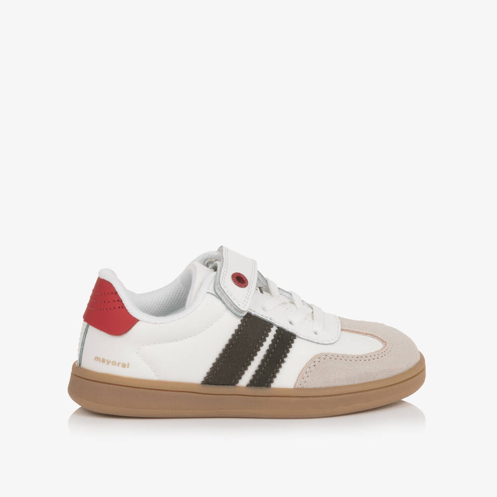 Mayoral-Boys White Everyday Footwear | Childrensalon Outlet