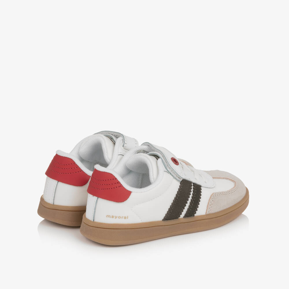 Mayoral-Boys White Everyday Footwear | Childrensalon Outlet