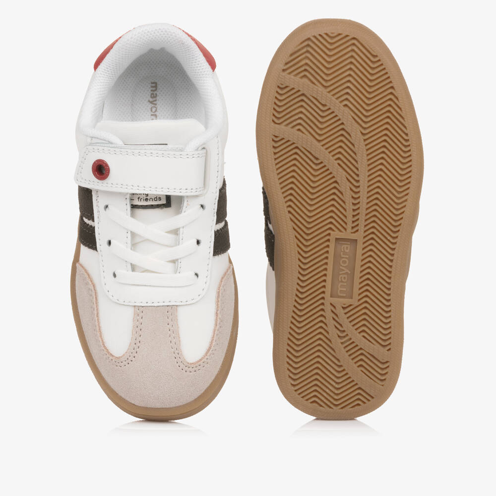 Mayoral-Boys White Everyday Footwear | Childrensalon Outlet