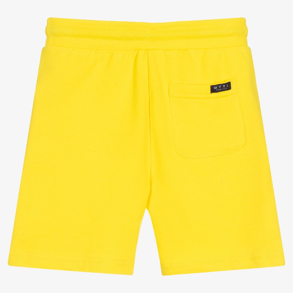 Short jaune garcon clearance