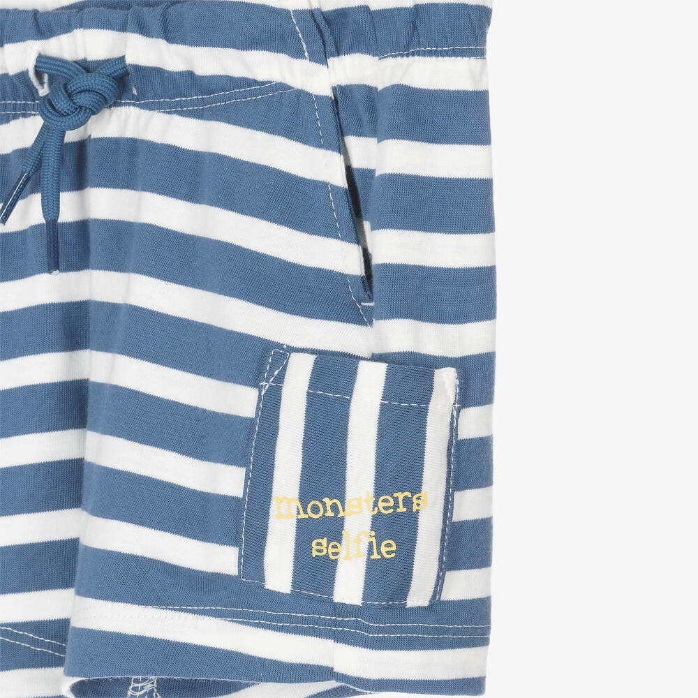 Mayoral-Boys Yellow Cotton Shorts Set | Childrensalon Outlet