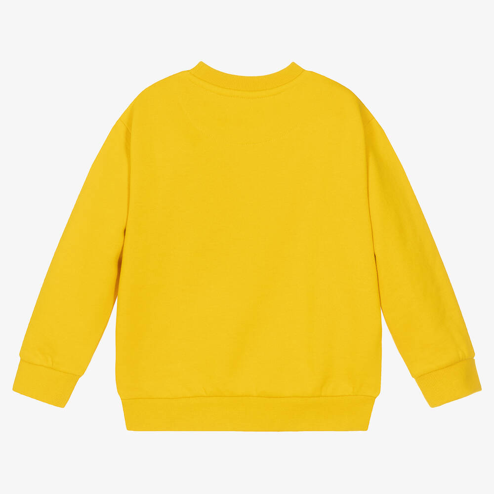Mayoral Boys Yellow Cotton Sweatshirt Childrensalon Outlet
