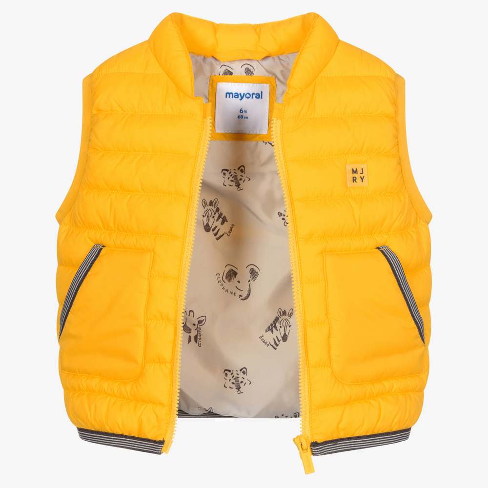 Boys on sale yellow gilet