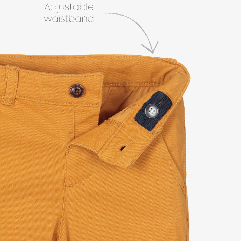 Mayoral-Топ с роботами и желтые брюки для мальчиков | Childrensalon Outlet