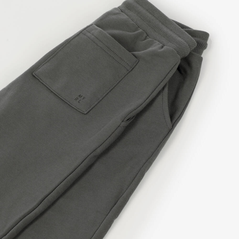 Mayoral-Charcoal Joggers | Childrensalon Outlet