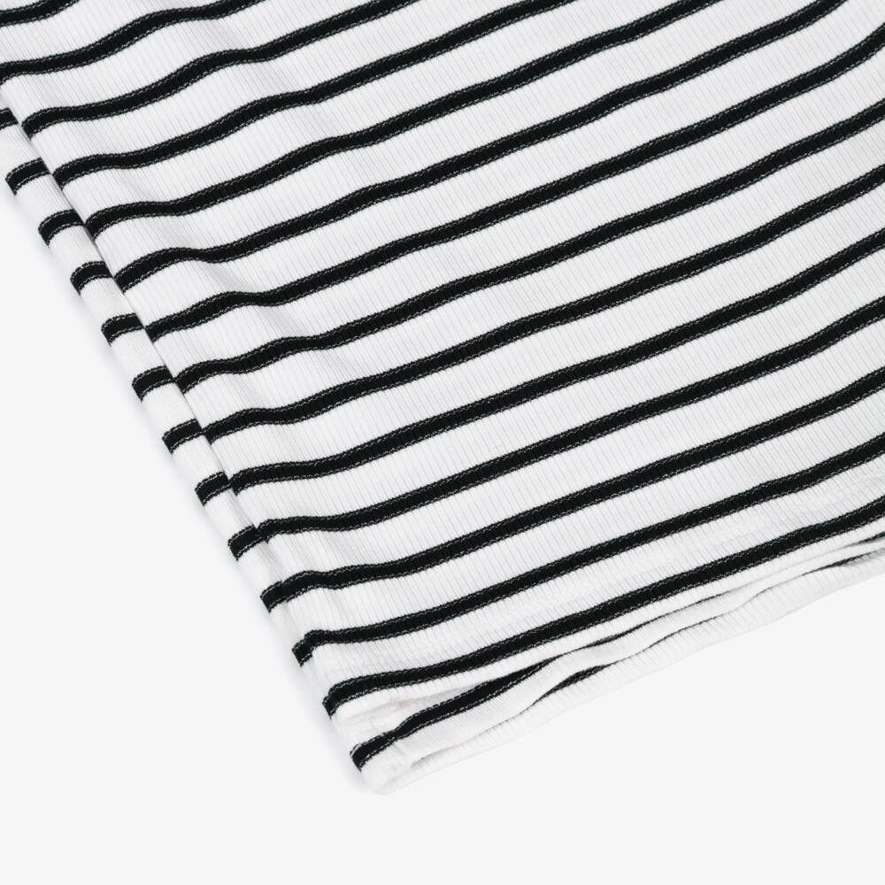 Mayoral-Chic Girls Monochrome Ribbed Playsuit | Childrensalon Outlet