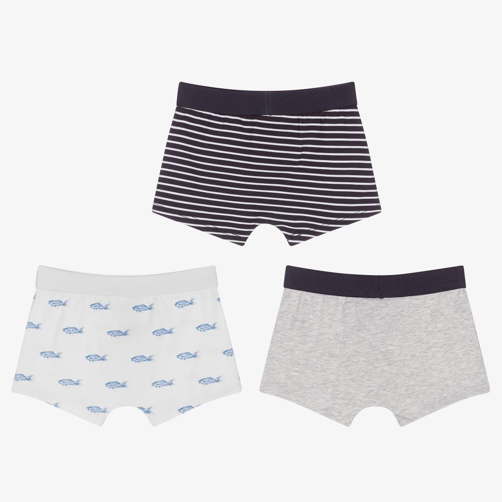 Mayoral-Cotton Boxer Shorts (3 Pack) | Childrensalon Outlet