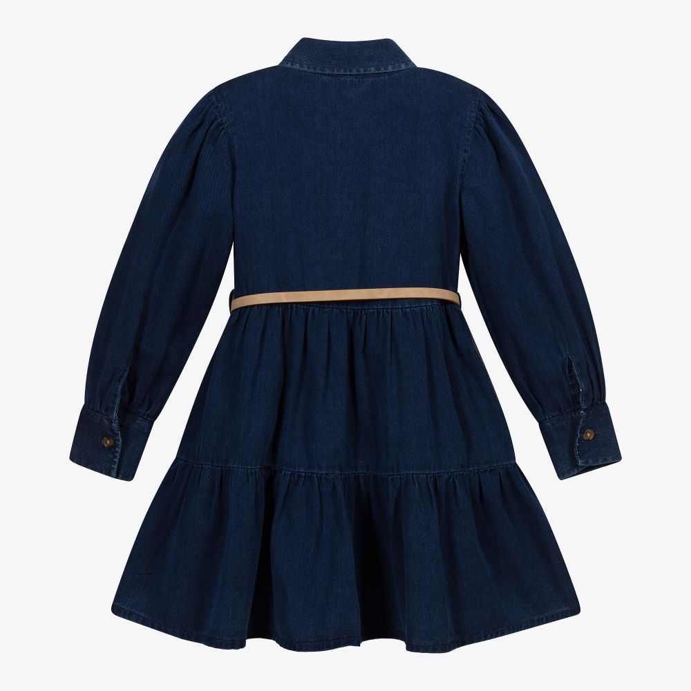 Nicole cotton sales denim shirtdress