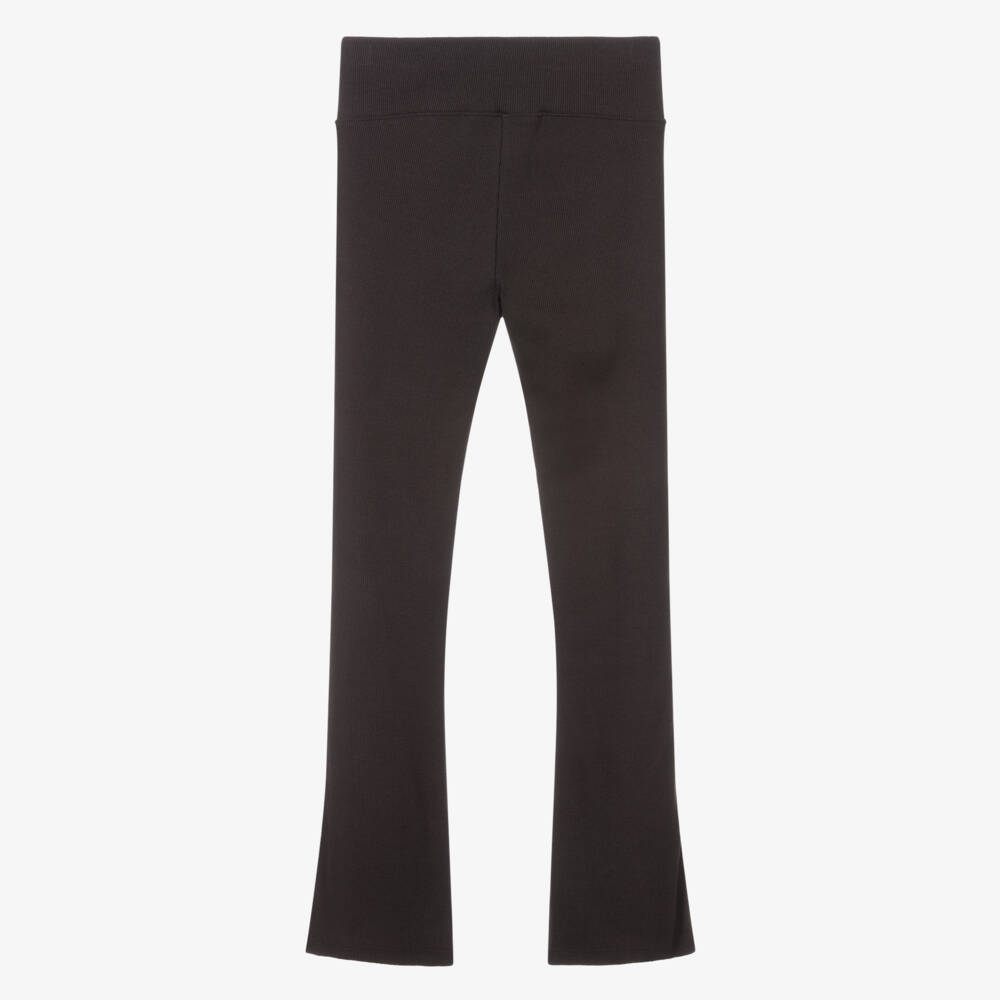 Mayoral-Dark Grey Ribbed Leggings | Childrensalon Outlet