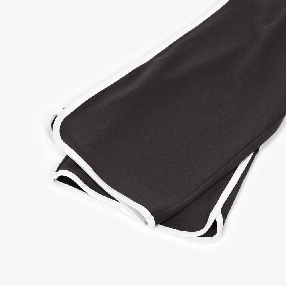 Mayoral-Dark Grey Wide Leg Trousers | Childrensalon Outlet