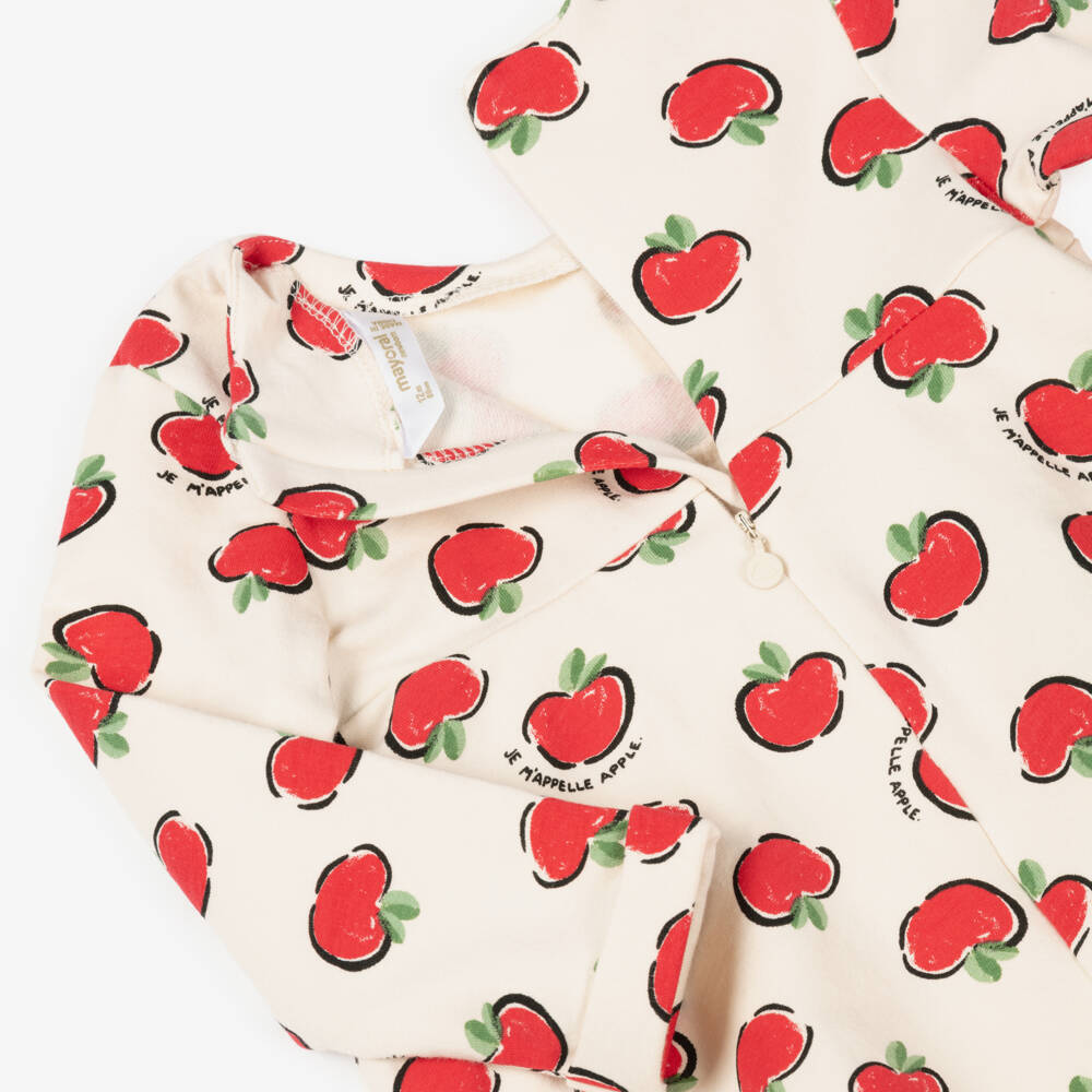 Mayoral Newborn-Dress & Hairband Set - Apples | Childrensalon Outlet