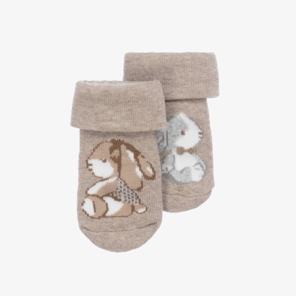 مايورال Newborn-جوارب بيبي قطن لون بيج | Childrensalon Outlet