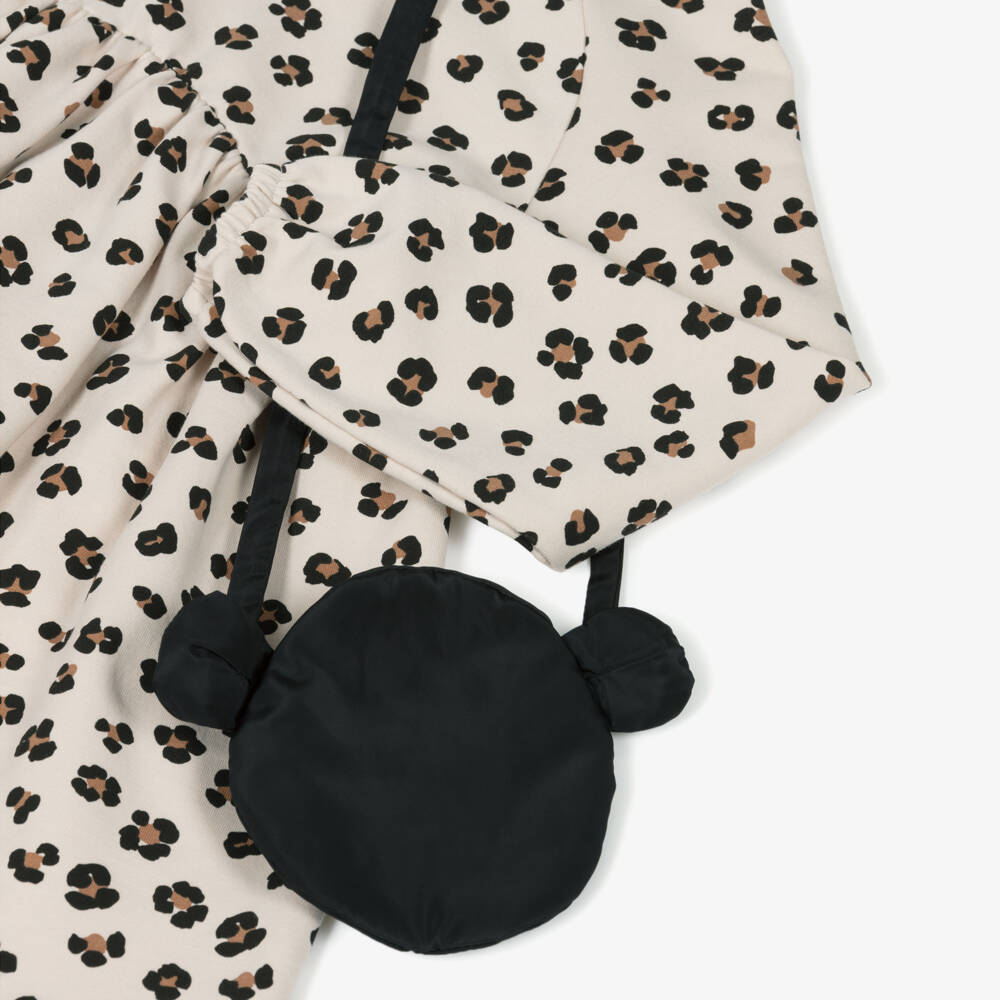 Mayoral-فستان بيج بنقشة الفهد للبنات | Childrensalon Outlet