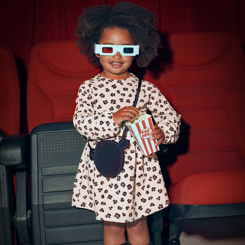 Mayoral-فستان بيج بنقشة الفهد للبنات | Childrensalon Outlet