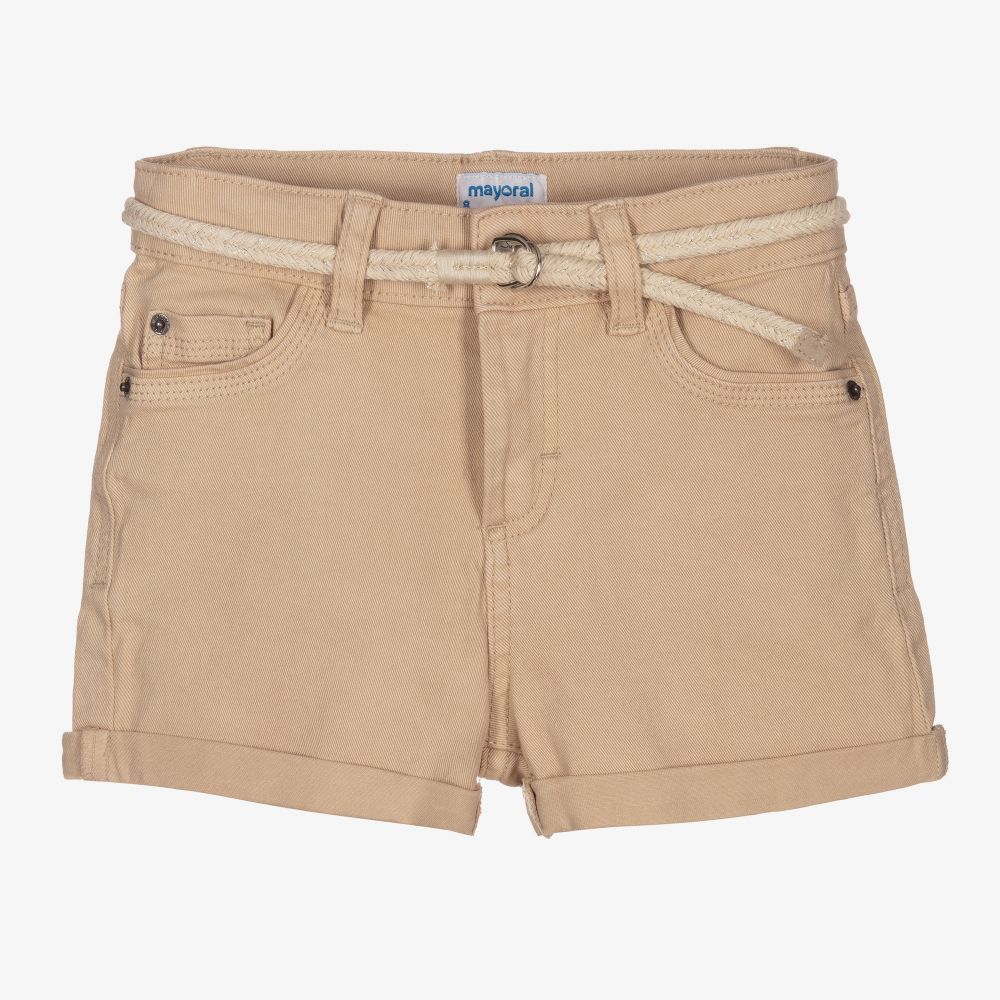 Beige shorts deals for girls