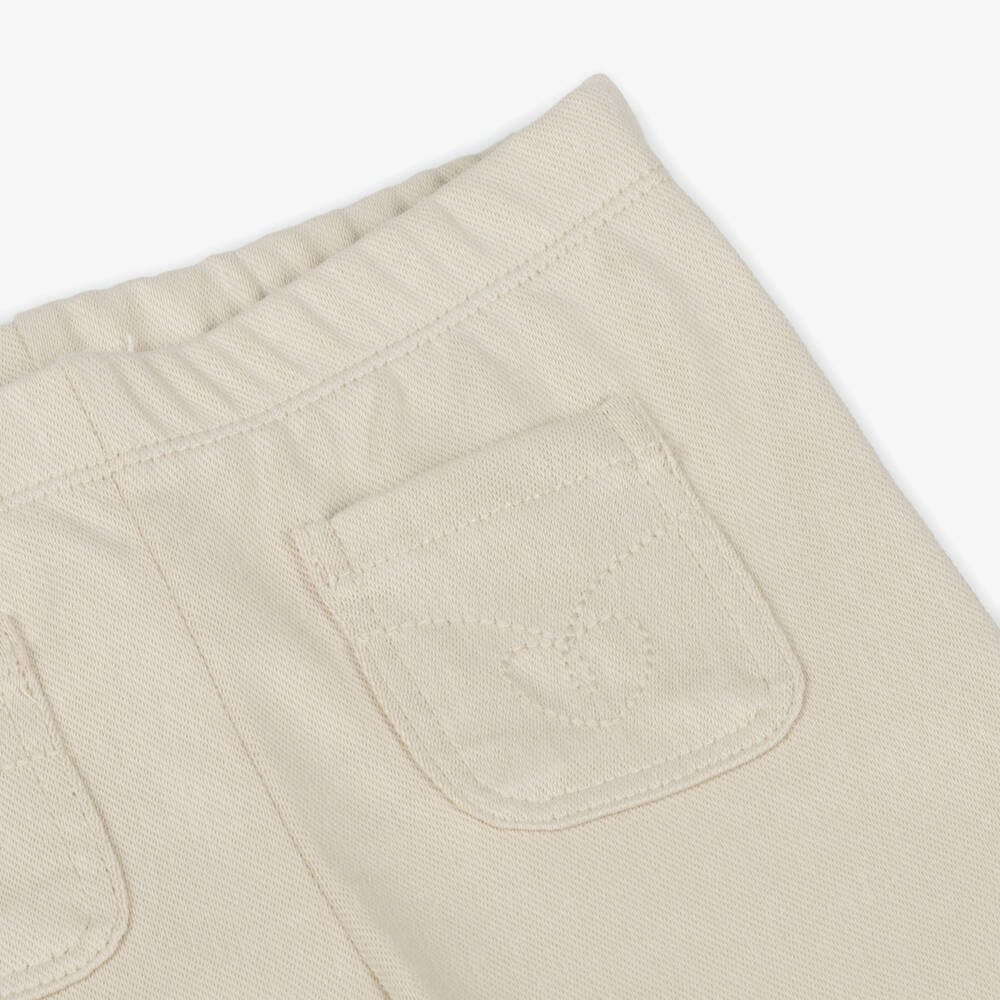 Mayoral-Бежевые твиловые леггинсы клеш для девочек | Childrensalon Outlet