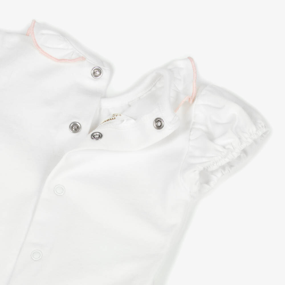 Mayoral Для новорожденных-Бежевый вязаный сарафан для девочек | Childrensalon Outlet