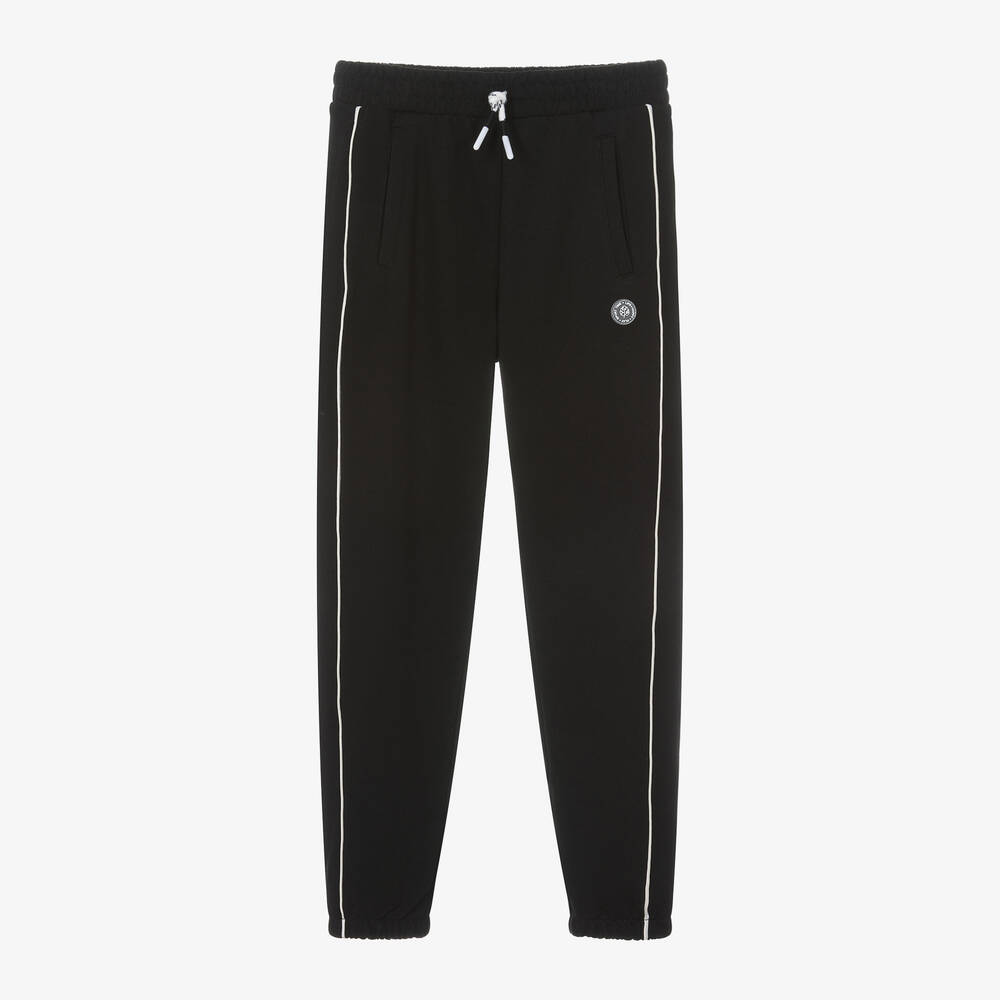 Mayoral-Girls Black Cotton Joggers | Childrensalon Outlet