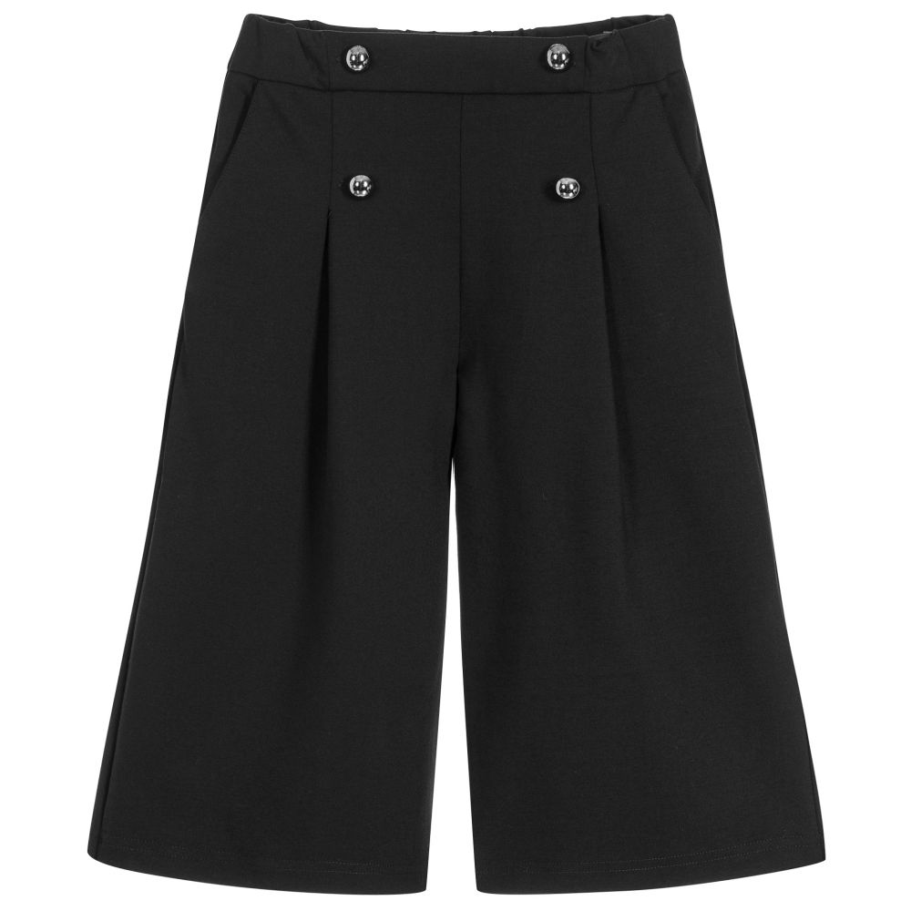 Mayoral - Girls Black Culottes | Childrensalon