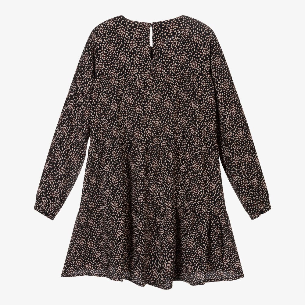 Mayoral-Черное платье для девочек | Childrensalon Outlet